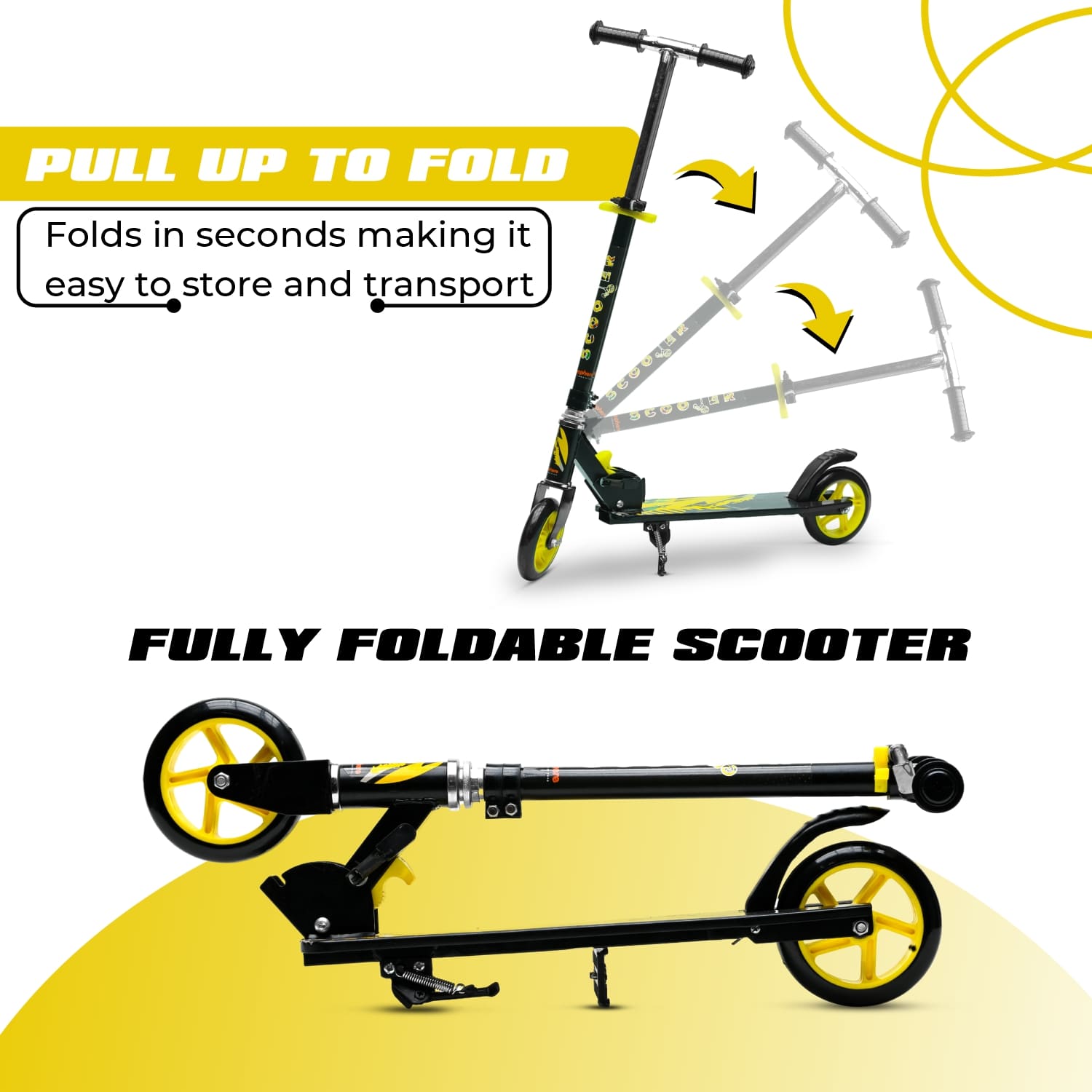 tsc black yellow scooter 2